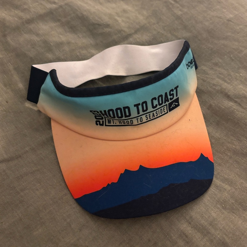 Hood to Coast race running visor